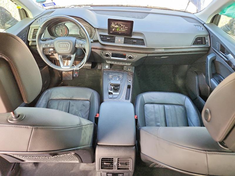 2020 Audi Q5 VIN WA1ANAFY1L2051423 COPART salvage auction — UNDERCARRIAGE, Tx - Salvage Vehicle Title, sold $8,100 on 2026-07-09 (photo 8)