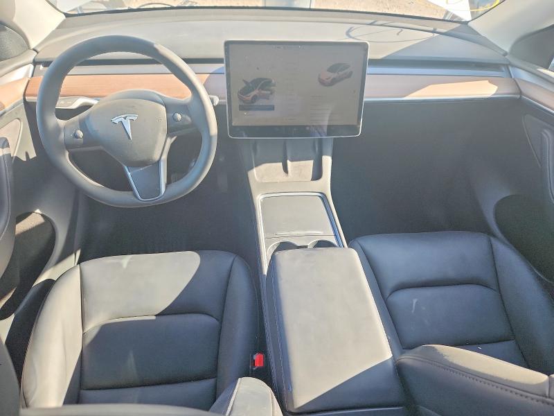 2025 Tesla Model y VIN 7SAYGDEEXSF259046 COPART salvage auction — REAR END, Ut - Salvage Certificate, sold $13,500 on 2026-07-31 (photo 8)