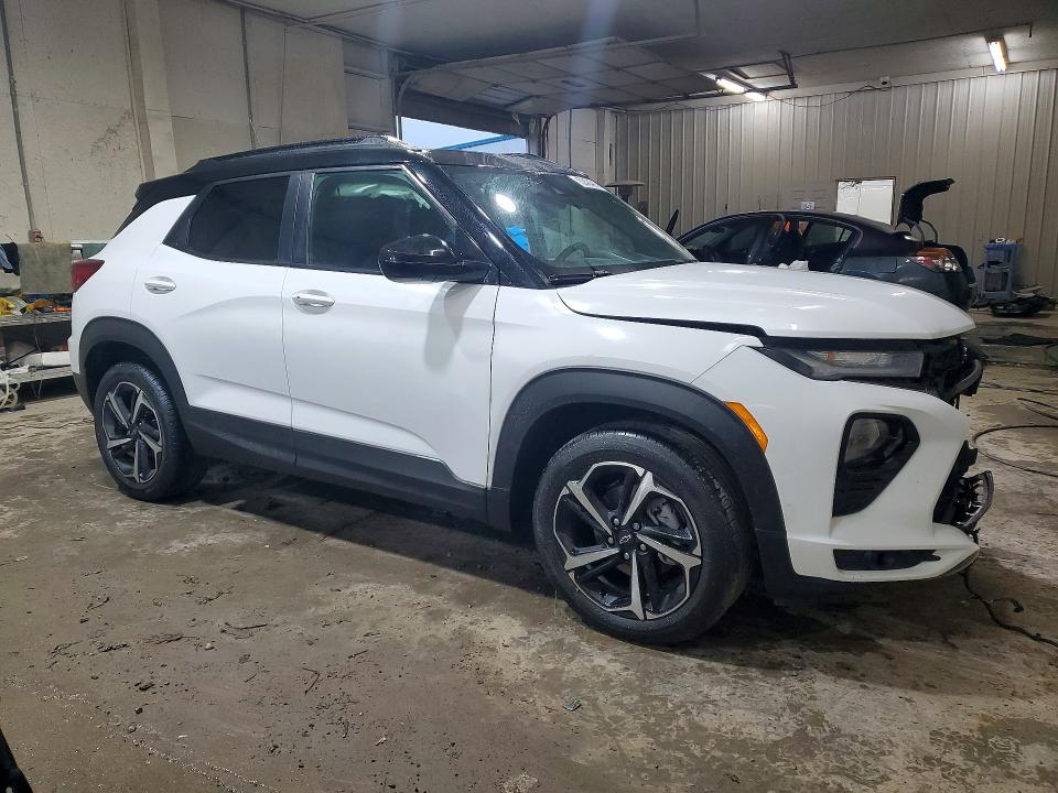 2021 Chevrolet VIN KL79MTSL8MB070339 COPART salvage auction — SIDE, Oh - Cert Of Title-Salvage, sold $3,250 on 2026-07-19 (photo 4)