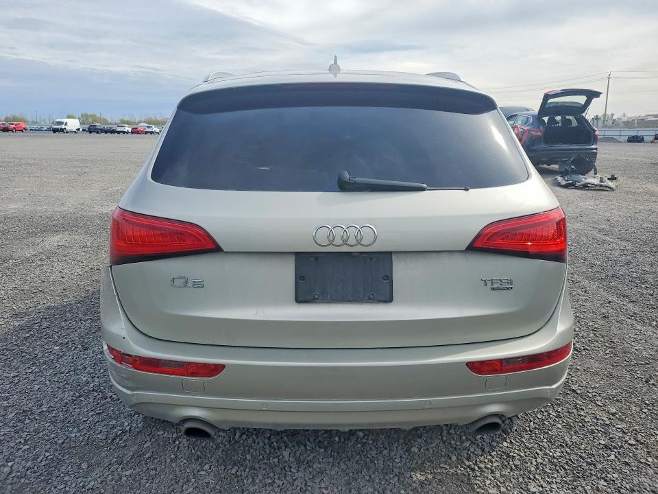 2014 Audi Q5 VIN WA1VFCFP5EA103985 COPART salvage auction — REAR END, On - Permit No Brand - Unfit, sold $1,850 on 2026-07-07 (photo 6)