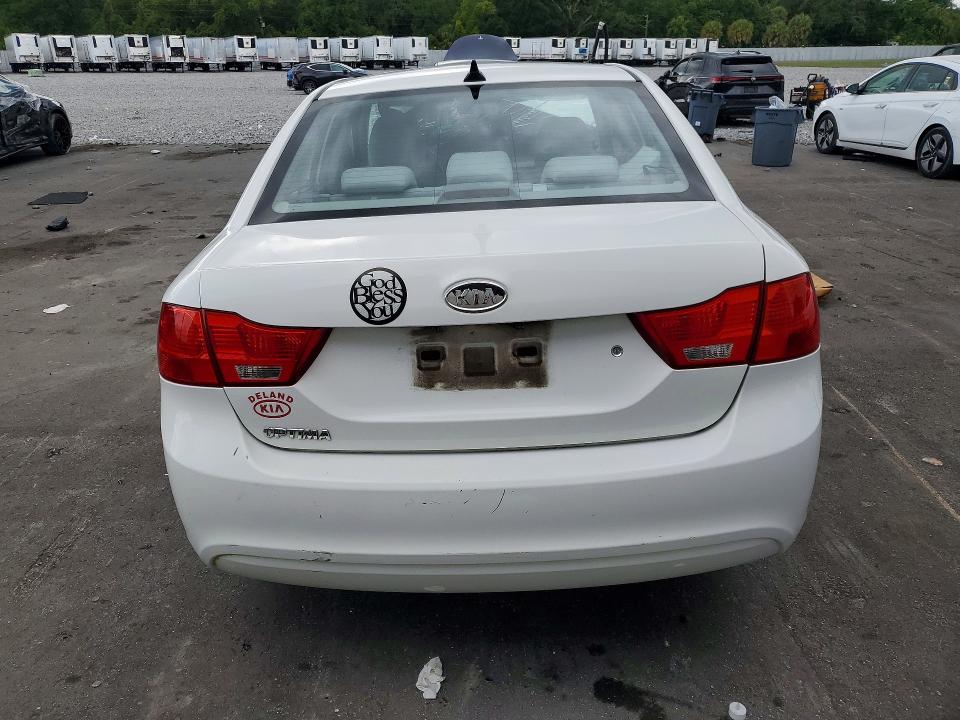 2010 Kia Optima VIN KNAGG4A81A5400916 COPART salvage auction — FRONT END, FL - CERT OF TITLE SLVG REBUILDABLE, sold $450 on 2026-07-13 (photo 6)