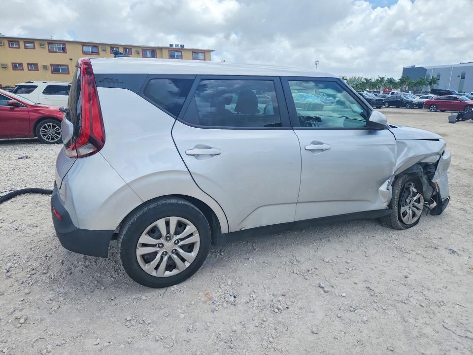 2021 Kia Soul VIN KNDJ23AU5M7746359 COPART salvage auction — FRONT END, Fl - Certificate Of Destruction, sold $2,100 on 2026-07-14 (photo 3)