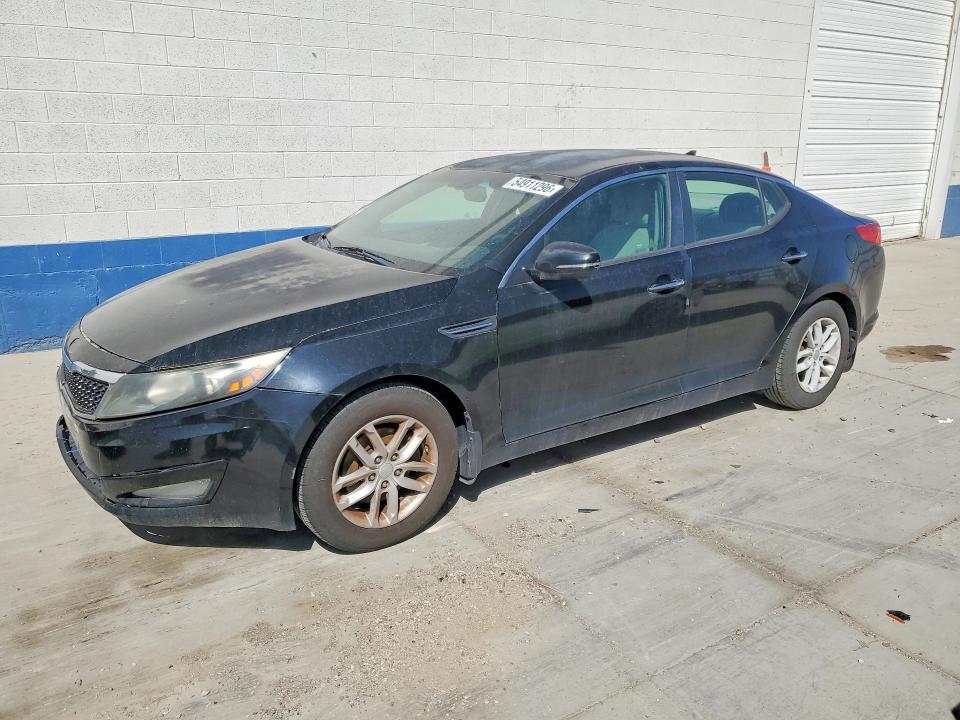 2013 Kia Optima VIN KNAGM4A76D5304672 COPART salvage auction — FRONT END, Id - Certificate Of Title, sold $400 on 2026-07-06 (photo 1)