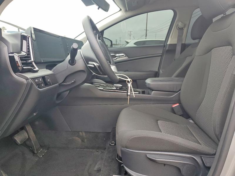 2025 Kia Sportage VIN KNDPU3DG1S7236906 COPART salvage auction — FRONT END, Ca - Salvage Certificate, sold $8,900 on 2026-07-23 (photo 7)