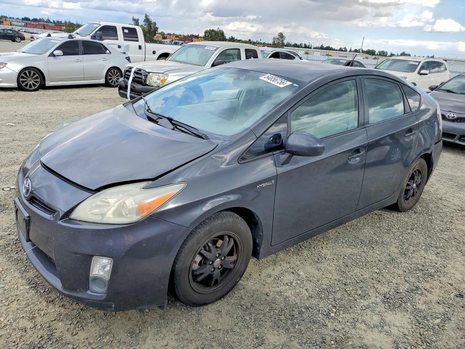 2010 Toyota Prius VIN JTDKN3DUXA0076691 COPART salvage auction — SIDE, CA - SALVAGE CERTIFICATE, sold $15 on 2026-07-21 (photo 1)