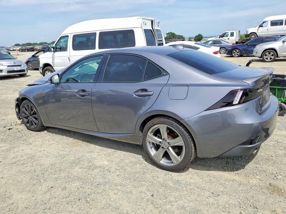 2015 Lexus Is VIN JTHBF1D22F5063880 COPART salvage auction — FRONT END, Ca - Salvage Certificate, sold $750 on 2026-07-02 (photo 2)