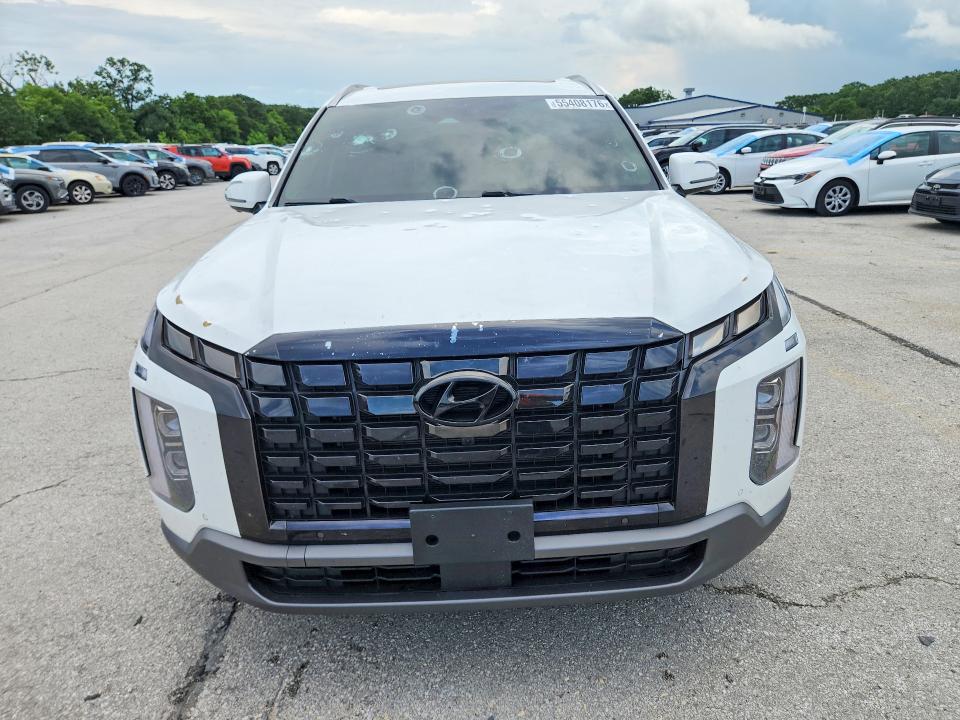 2023 Hyundai Palisade VIN KM8R5DGE4PU594964 COPART salvage auction — HAIL, Mo - Salvage Certificate Of Title, sold $11,300 on 2026-07-03 (photo 5)