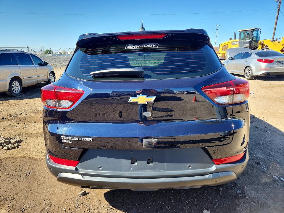 2021 Chevrolet VIN KL79MNSL6MB153960 COPART salvage auction — FRONT END, NM - CERT OF TITLE-SALVAGE, sold $3,550 on 2026-07-02 (photo 6)