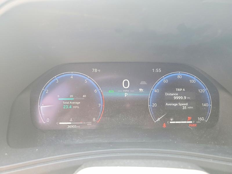 2024 Toyota Highlander VIN 5TDAAAB57RS038769 COPART salvage auction — SIDE, AL - CERT OF TITLE-SALVAGE TITLE, sold $24,000 on 2026-07-09 (photo 9)