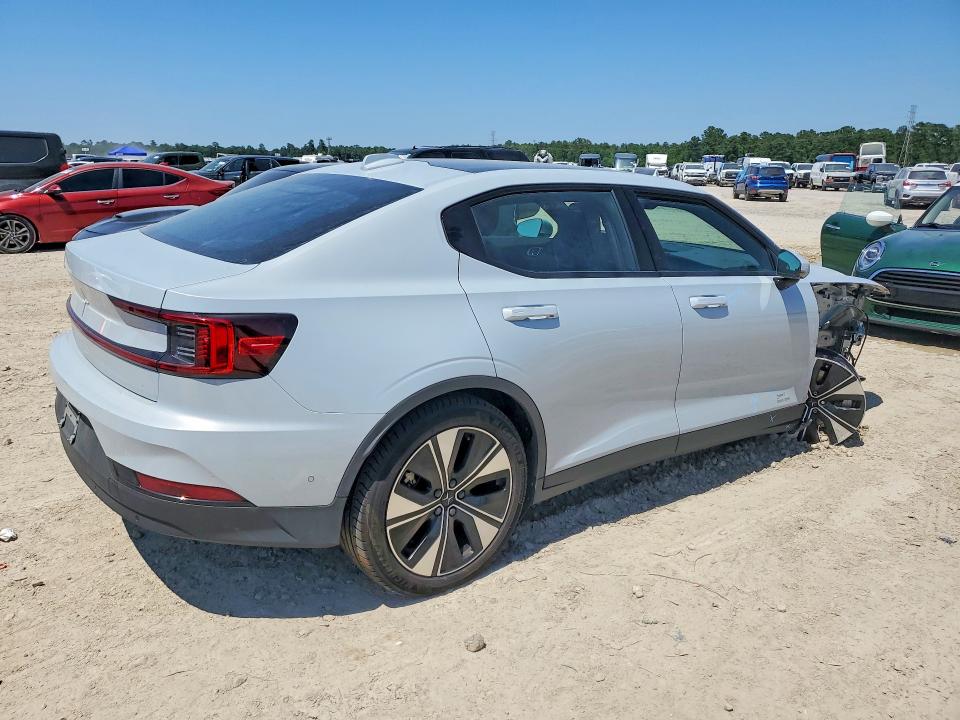 2024 Polestar 2 VIN YSMFD3KA7RL210777 COPART salvage auction — FRONT END, Tx - Salvage Vehicle Title, sold $7,700 on 2026-07-31 (photo 3)
