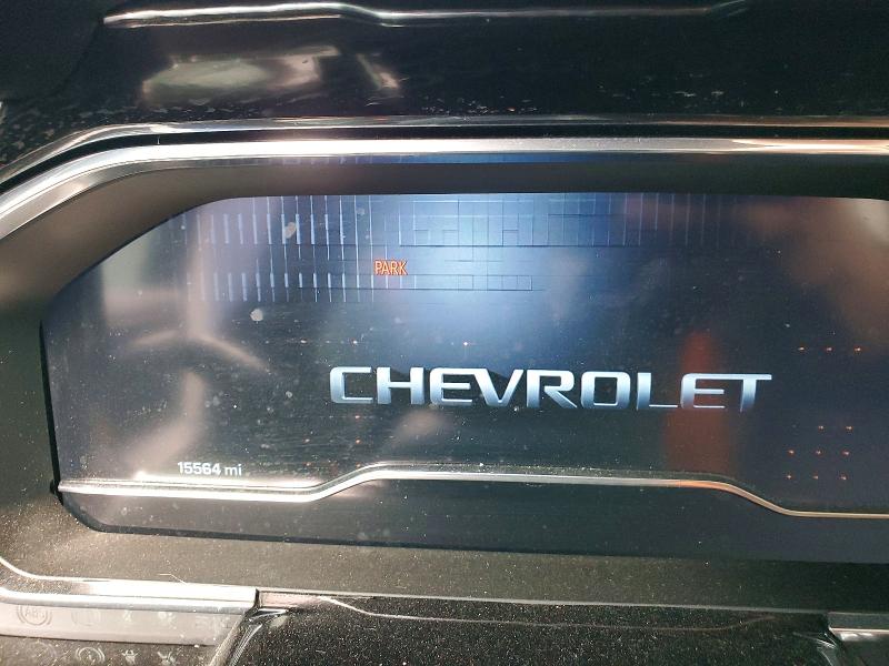 2024 Chevrolet Silverado 1500 VIN 1GCPACED0RZ208865 COPART salvage auction — FRONT END, LA - CERTIFICATE OF TITLE, sold $9,300 on 2026-07-09 (photo 9)