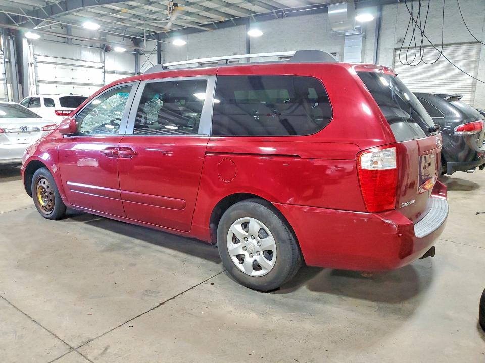 2007 Kia SEDONA VIN KNDMB233376179493 COPART salvage auction — FRONT END, Mn - Cert Of Title-Prior Salvage, sold $625 on 2026-07-14 (photo 2)