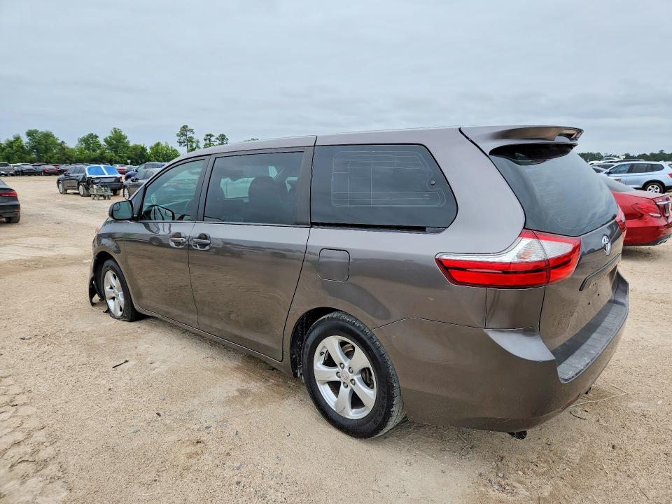 2015 Toyota VIN 5TDZK3DCXFS571525 COPART salvage auction — FRONT END, Tx - Salvage Vehicle Title, sold $3,900 on 2026-07-10 (photo 2)