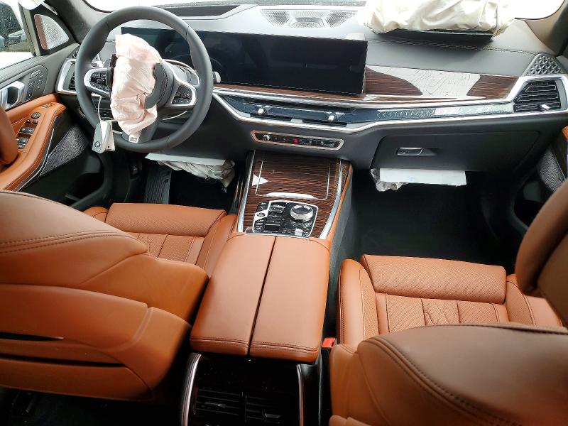 2027 BMW X7 VIN 5UX23EM06V9439762 COPART salvage auction — FRONT END, TX - SALVAGE VEHICLE TITLE (P), sold $63,000 on 2026-07-15 (photo 8)