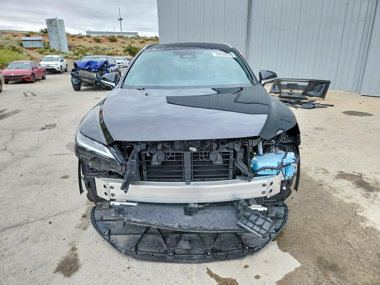 2025 Lexus RX 350h VIN 2T2BBMCA5SC070824 COPART salvage auction — Front End, NV - SALVAGE TITLE, sold $34,250 on 2026-07-02 (photo 5)