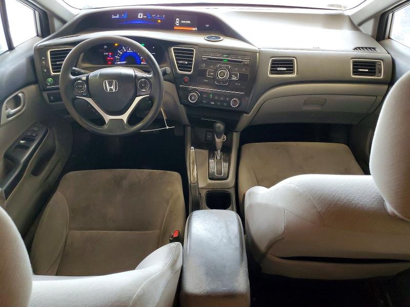 2013 Honda VIN 19XFB2F55DE292728 COPART salvage auction — FRONT END, Tx - Certificate Of Title, sold $1,750 on 2026-07-10 (photo 8)
