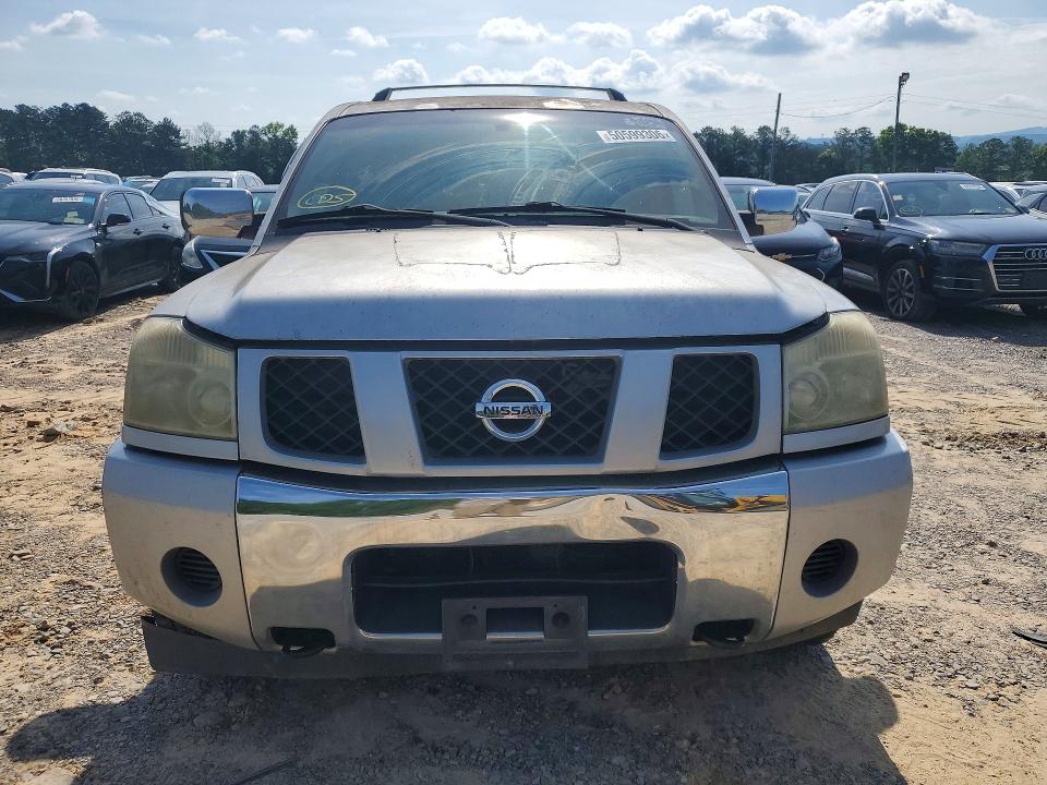 2005 Nissan Armada VIN 5N1AA08B55N715983 COPART salvage auction — MECHANICAL, Al - Certificate Of Title (P), sold $1,200 on 2026-07-03 (photo 5)