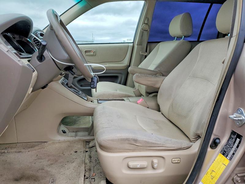 2006 Toyota Highlander hybrid VIN JTEEW21A760020662 COPART salvage auction — FRONT END, Ca - Salvage Certificate, sold $750 on 2026-07-08 (photo 7)