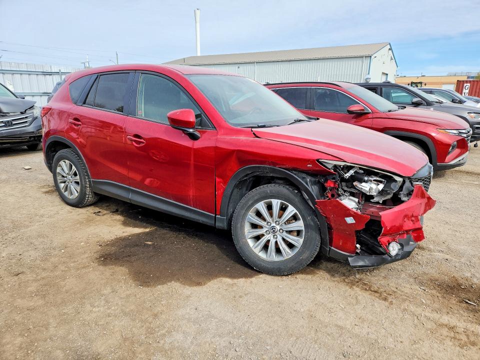 2014 Mazda VIN JM3KE2CY7E0392240 COPART salvage auction — FRONT END, On - Permit No Brand - Unfit, sold $525 on 2026-07-28 (photo 4)