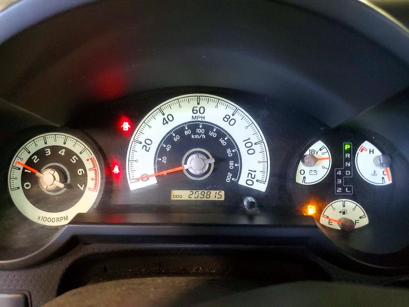 2007 Toyota Fj cruiser VIN JTEBU11F870043450 COPART salvage auction — MINOR DENT/SCRATCHES, Vt - Certificate Of Title, sold $6,000 on 2026-07-10 (photo 9)