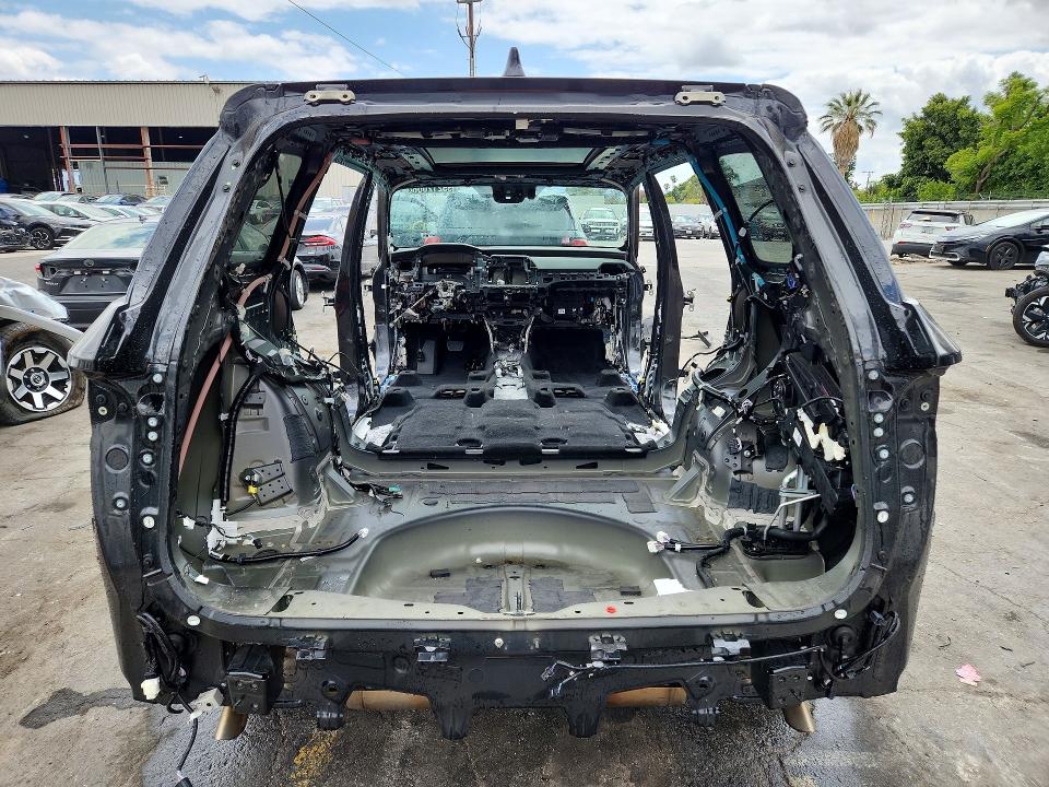 2025 Lexus Tx 350 VIN 5TDAAAA62SS015531 COPART salvage auction — STRIPPED, Ca - Salvage Certificate, sold $10,600 on 2026-07-28 (photo 6)