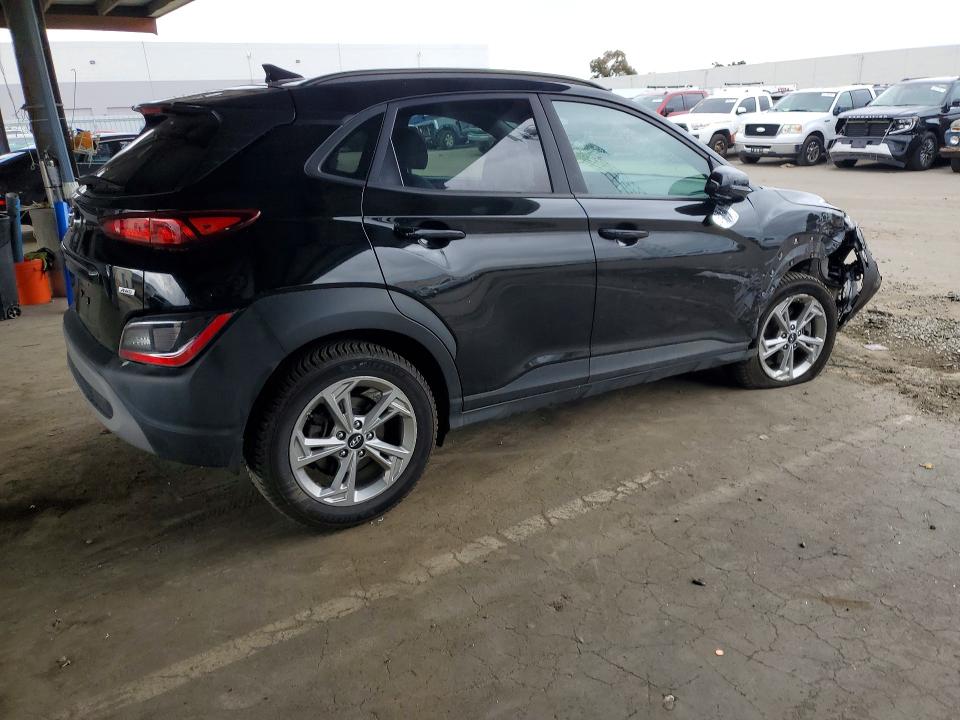2023 Hyundai Kona VIN KM8K6CAB9PU930177 COPART salvage auction — FRONT END, Ca - Salvage Certificate, sold $15 on 2026-07-28 (photo 3)