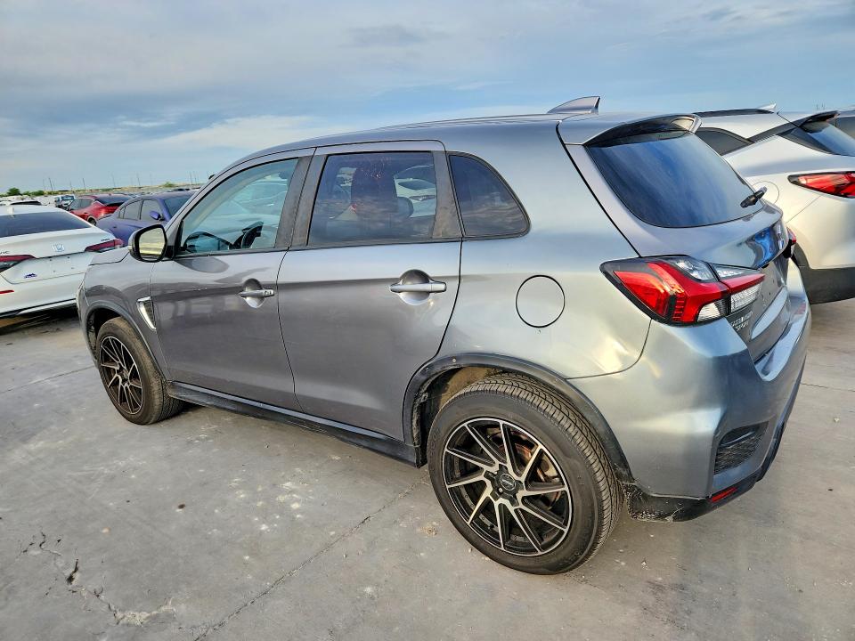 2020 Mitsubishi Outlander VIN JA4AR3AU0LU018700 COPART salvage auction — FRONT END, Tx - Certificate Of Title (P), sold $5,300 on 2026-07-09 (photo 2)