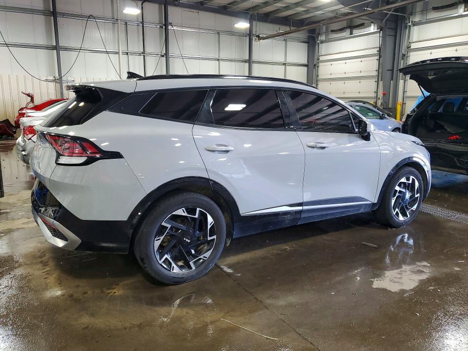 2023 Kia Sportage VIN 5XYK53AF0PG045829 COPART salvage auction — HAIL, Il - Salvage Certificate, sold $7,200 on 2026-07-14 (photo 3)
