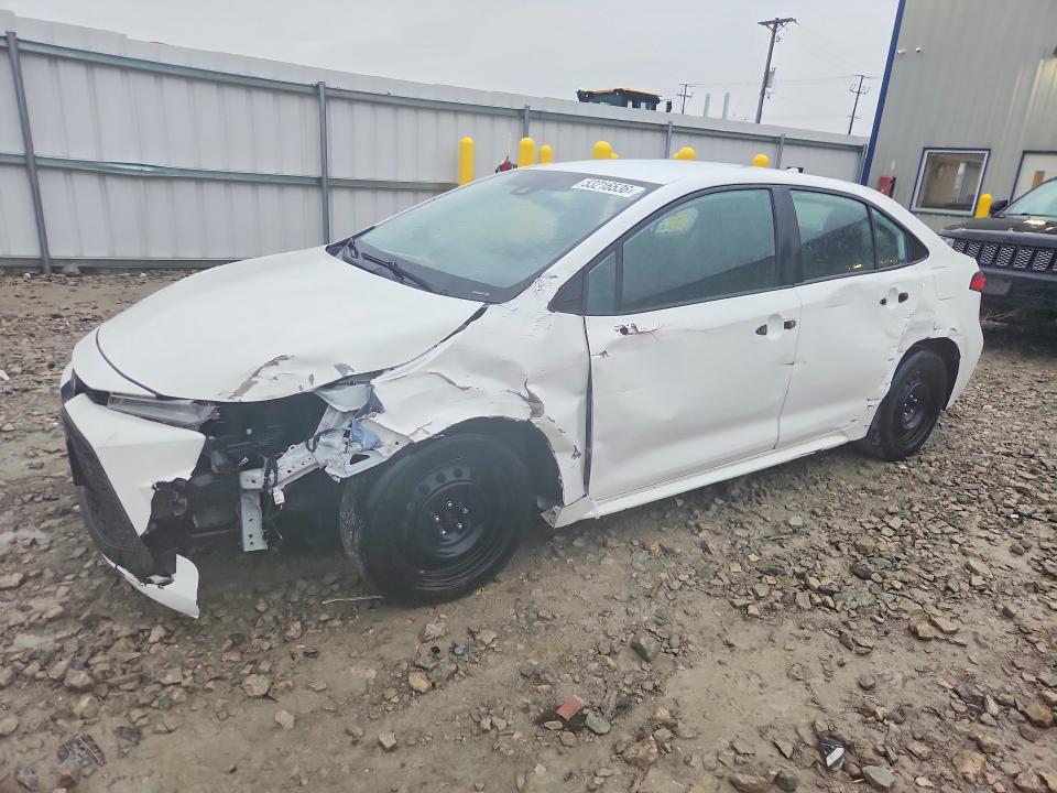2020 Toyota Corolla VIN 5YFEPRAE8LP078505 COPART salvage auction — FRONT END, Wi - Junked Vehicle Bill Of Sale, sold $2,800 on 2026-07-06 (photo 1)