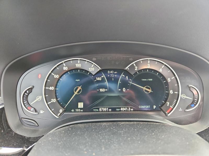 2018 BMW 5er VIN WBAJE7C54JG892376 COPART salvage auction — HAIL, Mo - Salvage Certificate Of Title, sold $11,200 on 2026-07-27 (photo 9)