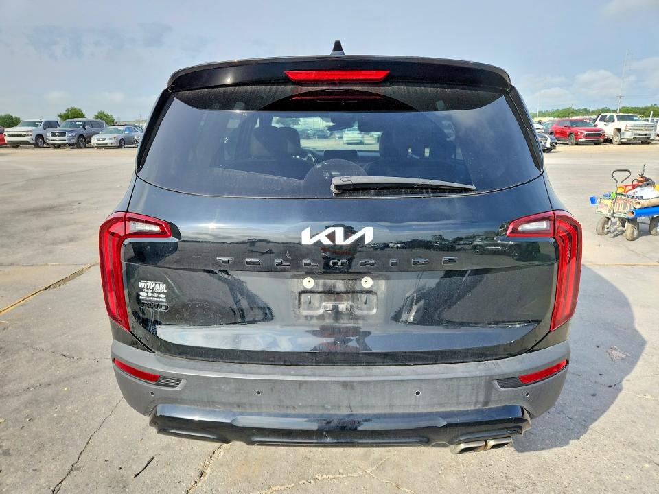 2022 Kia Telluride VIN 5XYP5DHC6NG303405 COPART salvage auction — FRONT END, Salvage Title, sold $9,400 on 2026-07-22 (photo 6)