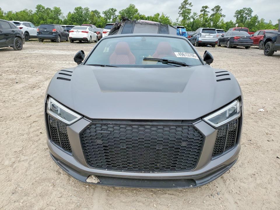 2017 Audi R8 VIN WUAVACFX8H7904676 COPART salvage auction — BURN, Tx - Salvage Vehicle Title, sold $3,800 on 2026-08-14 (photo 5)
