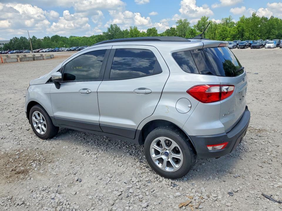 2019 Ford Ecosport VIN MAJ6S3GL7KC307386 COPART salvage auction — Burn Interior, Mo - Salvage Certificate Of Title, sold $175 on 2026-07-28 (photo 2)