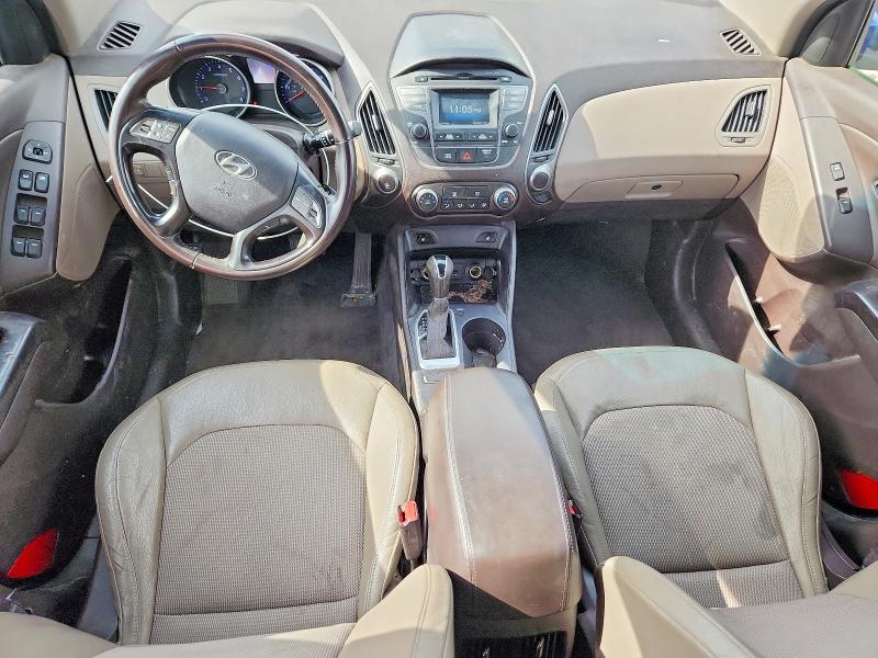 2014 Hyundai Tucson VIN KM8JU3AG3EU923137 COPART salvage auction — FRONT END, Il - Salvage Certificate, sold $925 on 2026-07-20 (photo 8)