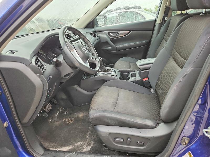 2017 Nissan Rogue VIN 5N1AT2MV7HC865180 COPART salvage auction — FRONT END, Mi - Certificate Of Title, sold $1,600 on 2026-07-02 (photo 7)