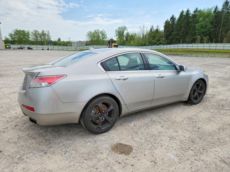 2010 Acura Tl VIN 19UUA9F52AA008054 COPART salvage auction — SIDE, NY - MV-907A SALVAGE CERTIFICATE, sold $225 on 2026-08-03 (photo 3)