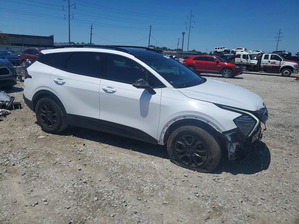 2025 Kia Sportage VIN 5XYK7CDF8SG260146 COPART salvage auction — FRONT END, Oh - Cert Of Title-Salvage, sold $250 on 2026-07-24 (photo 4)