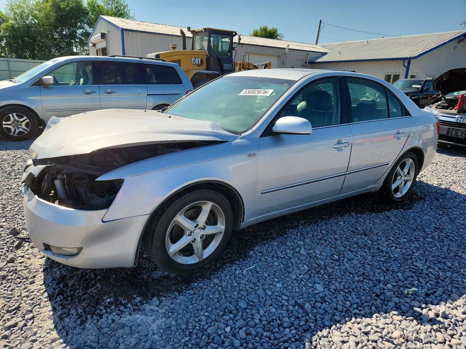 2007 Hyundai Sonata VIN 5NPEU46F17H266752 COPART salvage auction — FRONT END, Il - Salvage Certificate, sold $175 on 2026-07-13 (photo 1)