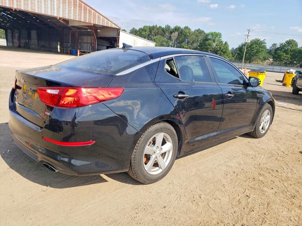 2015 Kia Optima VIN 5XXGM4A72FG457177 COPART salvage auction — MINOR DENT/SCRATCHES, Tx - Salvage Vehicle Title, sold $1,250 on 2026-07-02 (photo 3)