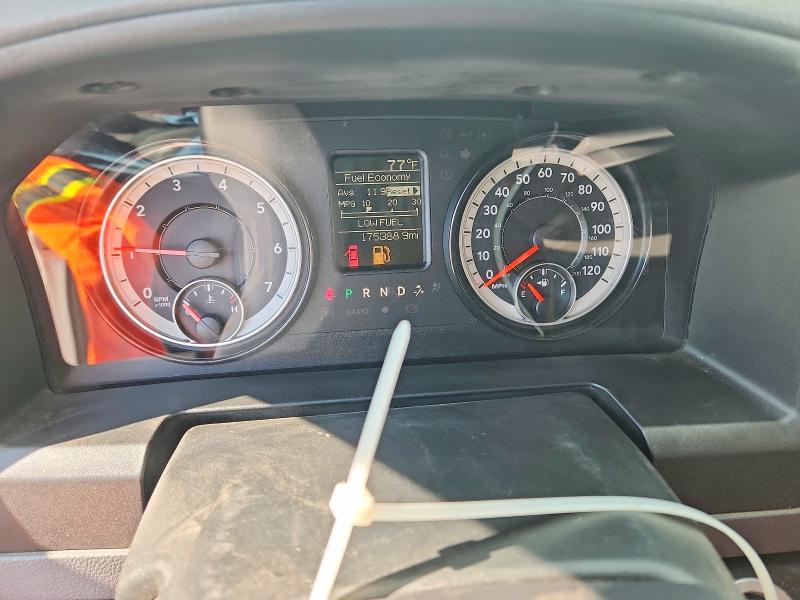 2020 Ram 1500 VIN 1C6RR7FT5LS159359 COPART salvage auction — Normal Wear, TX - CERTIFICATE OF TITLE, sold $8,400 on 2026-07-03 (photo 9)
