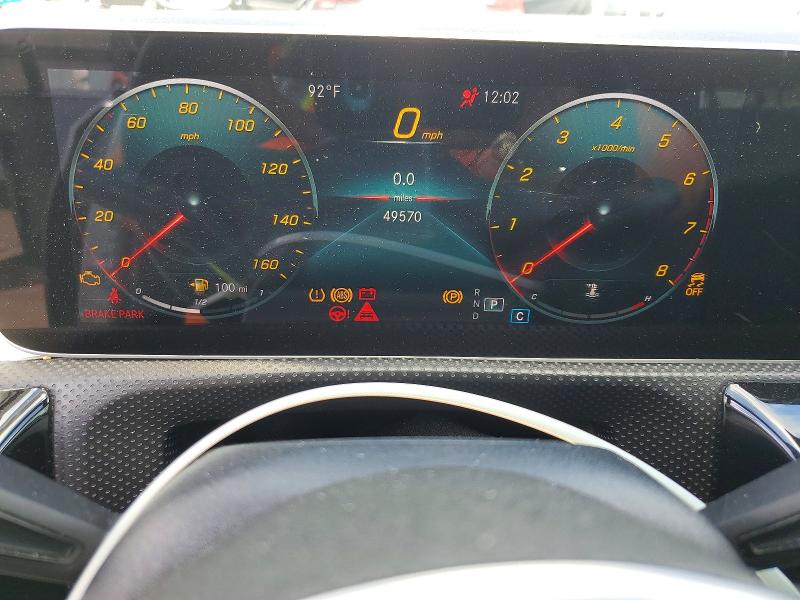 2019 Mercedes-benz VIN WDD3G4EB4KW017528 COPART salvage auction — MECHANICAL, Fl - Certificate Of Title (P), sold $9,400 on 2026-07-14 (photo 9)