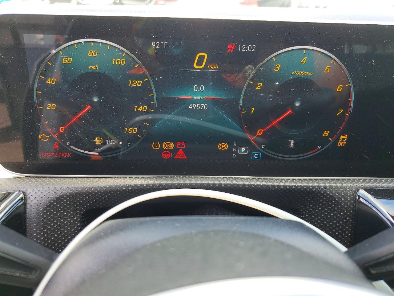 2019 Mercedes-Benz A-Class VIN WDD3G4EB4KW017528 COPART salvage auction — Mechanical, FL - CERTIFICATE OF TITLE (P), sold $8,900 on 2026-07-01 (photo 9)
