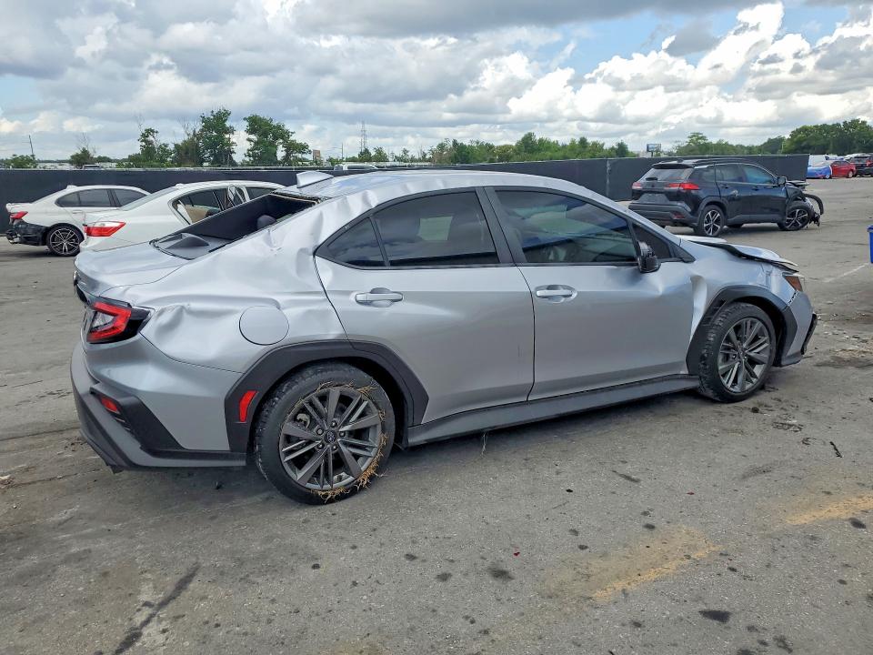 2023 Subaru Wrx VIN JF1VBAA66P9824430 COPART salvage auction — ROLLOVER, Fl - Certificate Of Destruction, sold $4,200 on 2026-07-02 (photo 3)
