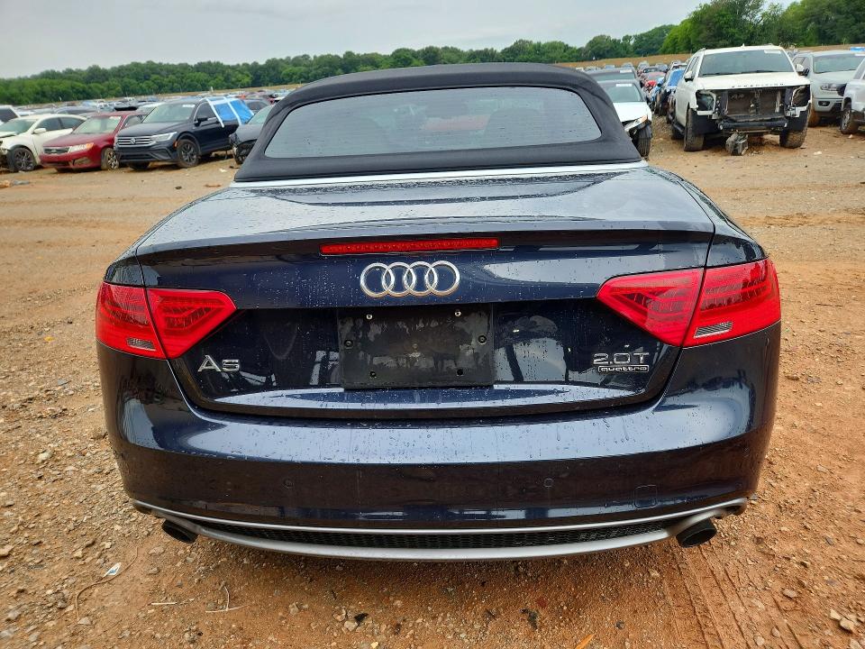 2015 Audi A5 VIN WAUMFAFH4FN009702 COPART salvage auction — FRONT END, AL - CERT OF TITLE-SALVAGE TITLE, sold $1,150 on 2026-07-08 (photo 6)