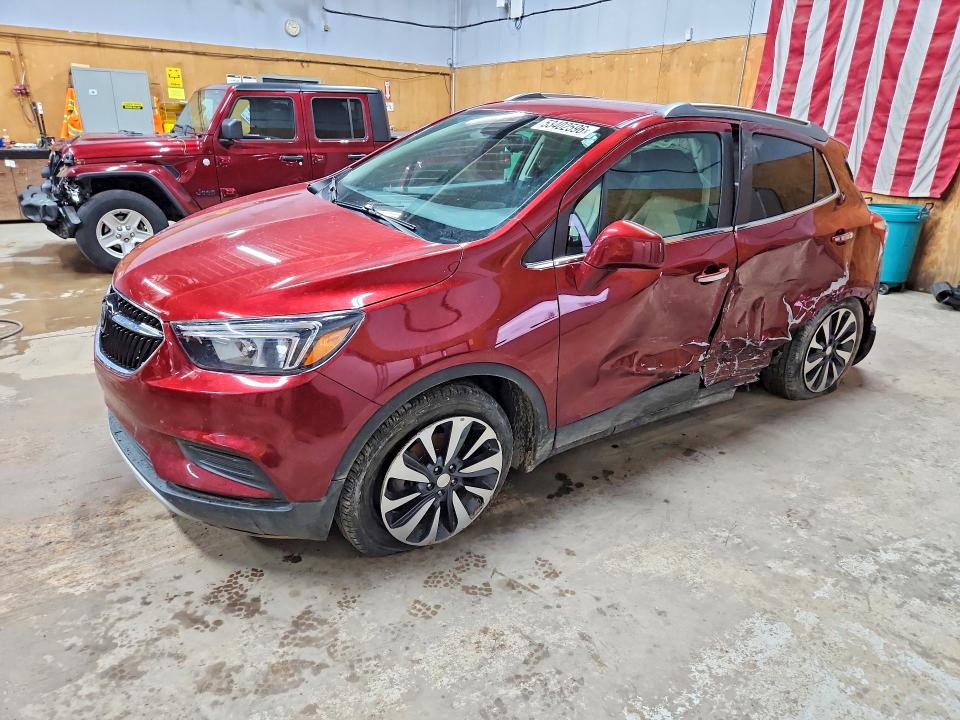 2022 Buick Encore VIN KL4CJESM3NB500490 COPART salvage auction — SIDE, Mi - Cert Of Title-Salvage Vehicle, sold $1,800 on 2026-07-08 (photo 1)