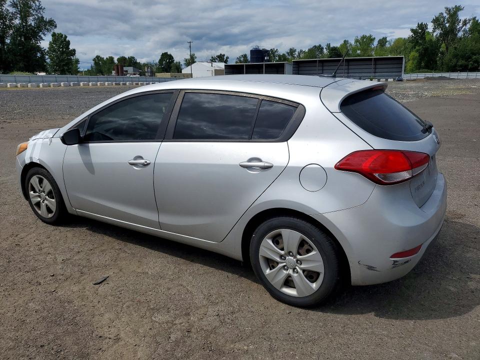 2016 Kia Forte VIN KNAFK5A8XG5631225 COPART salvage auction — FRONT END, Or - Salvage Title Certificate, sold $1,100 on 2026-07-29 (photo 2)