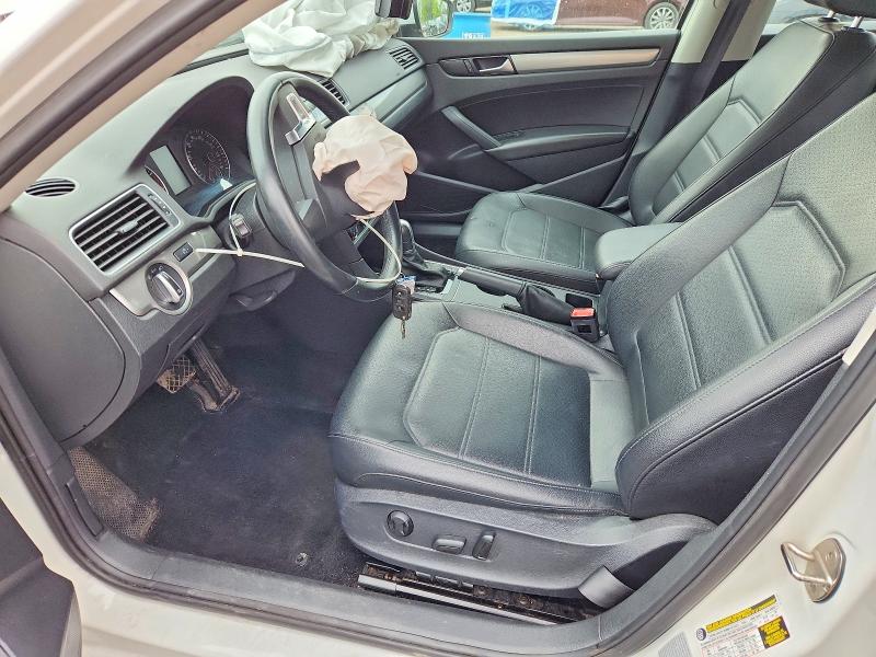 2015 Volkswagen Passat VIN 1VWAS7A3XFC020812 COPART salvage auction — FRONT END, Pa - Certificate Of Salvage, sold $1,250 on 2026-07-27 (photo 7)