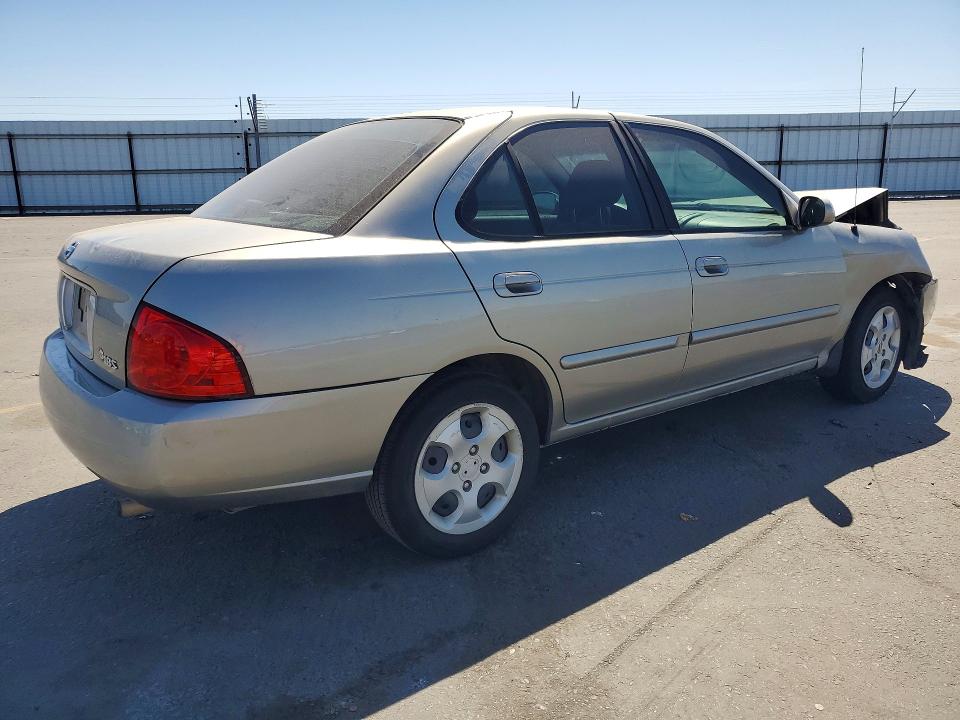 2004 Nissan Sentra VIN 3N1CB51D14L917840 COPART salvage auction — FRONT END, Ca - Salvage Certificate, sold $600 on 2026-07-02 (photo 3)