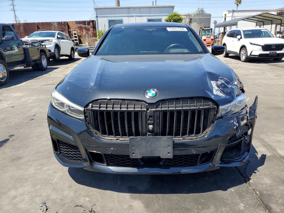 2021 BMW VIN WBA7U2C02MCF50041 COPART salvage auction — FRONT END, Ca - Salvage Certificate, sold $15,300 on 2026-08-19 (photo 5)