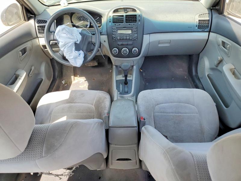 2009 Kia Spectra VIN KNAFE221095659643 COPART salvage auction — FRONT END, IL - SALVAGE CERTIFICATE, sold $225 on 2026-07-28 (photo 8)